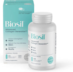 Biosil Collagen Generator – 120 Capsules | Patented ch-OSA® Complex | 60-Day Supply