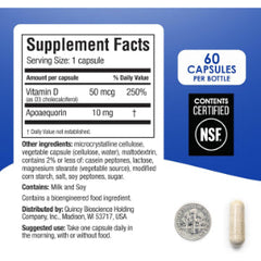 Prevagen Regular Strength – 10mg Apoaequorin + Vitamin D | 60 Capsules