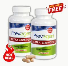 Prevagen Buy 1 Get 1 Free - 120 capsules Total